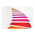 thumbnail image 3 of Tiptophomedecor 3D Illusion Wallpaper Wall Mural - Colorful Stairs, 3 of 4
