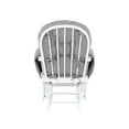 thumbnail image 2 of Suite Bebe Mason Glider & Ottoman, White Finish with Oyster Cushions, 2 of 5