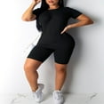 thumbnail image 3 of 2PCS/Set Women Sports Suit Crop Top Pants Outfit Yoga Workout Clothes Tracksuit, 3 of 6