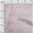 thumbnail image 1 of oneOone Georgette Viscose Bright Crimson Red Fabric Abstract Small Sewing Material Print Fabric By The Yard 42 Inch Wide, 1 of 4