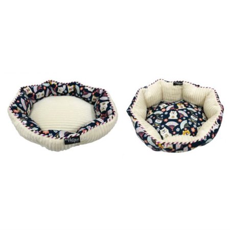 UPC: 0855450008805 | Reversible Round Pet Bed