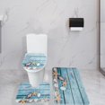 thumbnail image 1 of Juego de alfombras de baño Macarena Alfombrilla de baño Funda para asiento de inodoro, 1 of 8