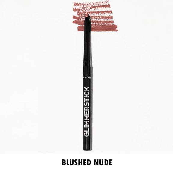 Avon Glimmersticks Retractable Lip Liner  / BLUSHED NUDE