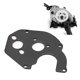thumbnail image 1 of Soporte de Montaje ANGGREK Placa de Motor de Aleación de Aluminio Universal para Coche, 1 of 8