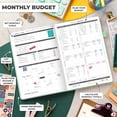 thumbnail image 3 of Planificador de gastos Budget Planner Clever Fox, tamaño A5, color verde menta, 3 of 6