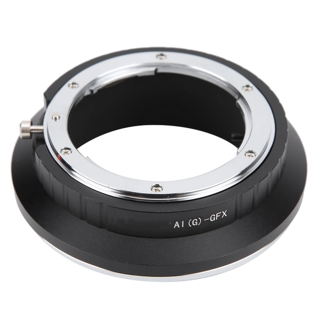 Adaptador de lente AI(G)‑GFX Bling Bling para lentes Nikon AI a cámaras Fujifilm GFX