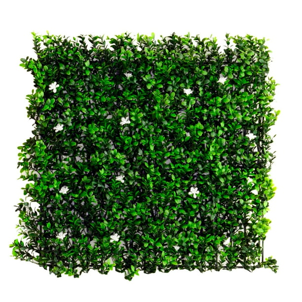Artificial Plant Living Wall Panels for Indoor/Outdoor Use (4 pack