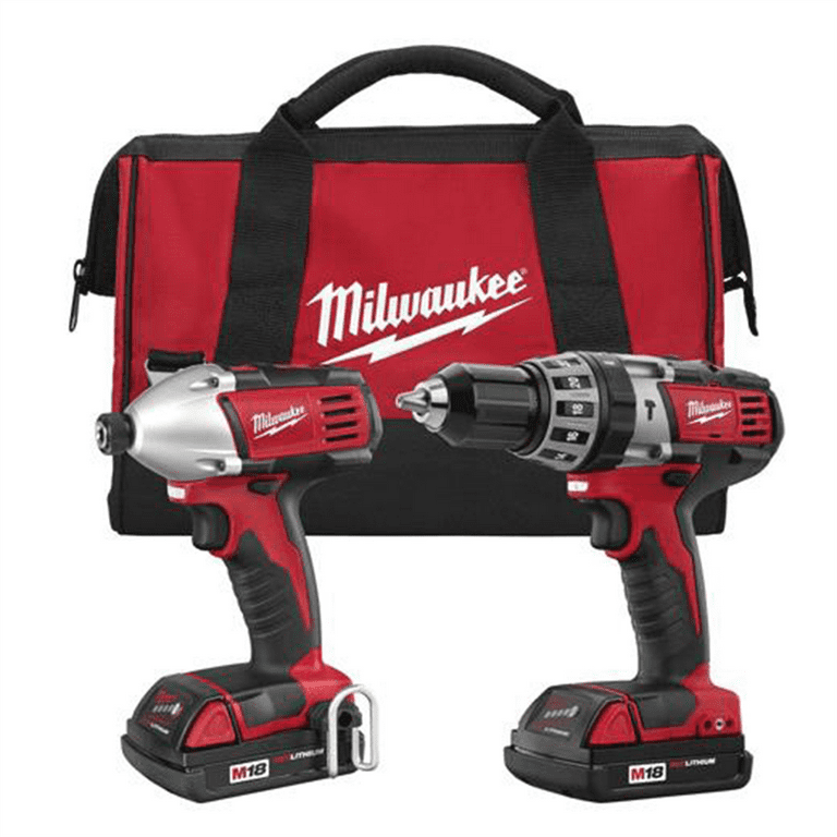 Milwaukee Tool M18 Cordless LITHIUM-ION 2-Tool Combo Kit