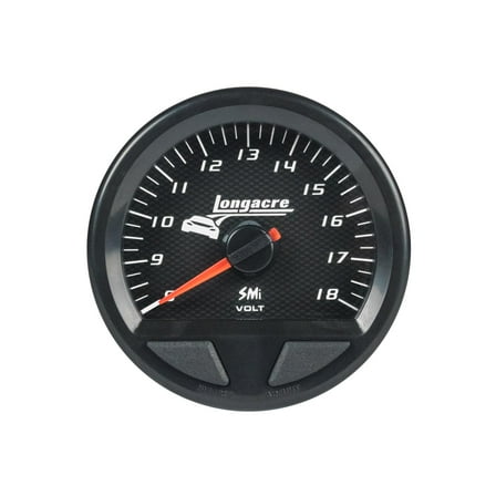 Longacre 52-46746 SMi Elite Waterproof Volt Gauge, 8-18