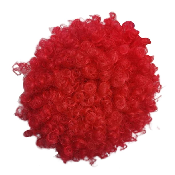 Peluca de colores Vogacara para cosplay de payaso, regalo, carnaval, fútbol, fiesta, escenario
