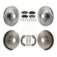 thumbnail image 1 of CMX Front Rear Disc Brake Rotors Ceramic Pads and Drum Kit for Car Subaru Forester Impreza K8C-102428, 1 of 11