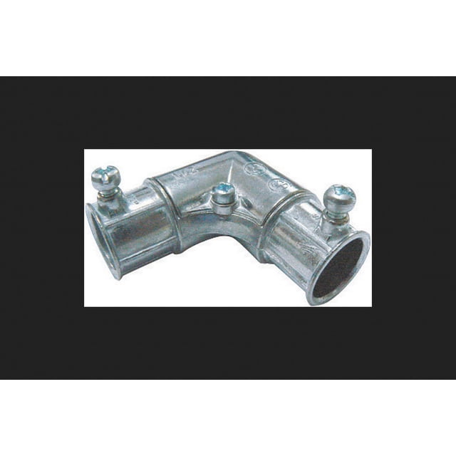 Codo de tracción 90D de zinc fundido a presión de 1/2 pulgada de Gam-Pak Products