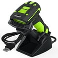 thumbnail image 2 of Symcode 2D Bluetooth Industrial Barcode Scanner Wireless 433Mhz 1800 Feet Transmission, 2 of 4