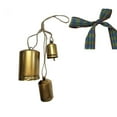 thumbnail image 2 of Christmas Cow Bells with Bows,Metal Bells with Hanging Rope Rustic Gold Ornament for Christmas Tree Wall Door Wreath Outdoor Garden Wedding Lucky Decoration, 2 of 8