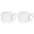 thumbnail image 1 of Funda Protectora Transparente Con Mosquetón TPU Cover para Apple Airpods 4 (2024), 1 of 4