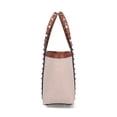 thumbnail image 5 of Valentino Garavani Women's "Rockstud" Small Shopping Bag – Beige Neutrals, 5 of 5