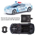 thumbnail image 2 of Crystal LED Light Police Car Toys Plastic Racing Cars Toddlers Portable Racing with Light and Music Kids Educational Toys Sports Car Model Toys Red, 2 of 9