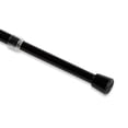 thumbnail image 2 of 48" Black Contemporary Round Spring Tension Curtain Rod, 2 of 2