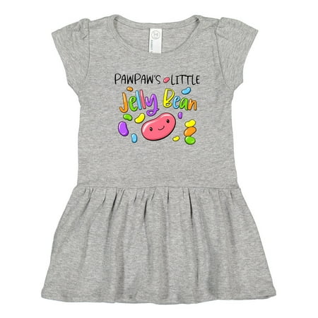 

Inktastic Pawpaw s Little Jellybean Cute Easter Candy Gift Toddler Girl Dress