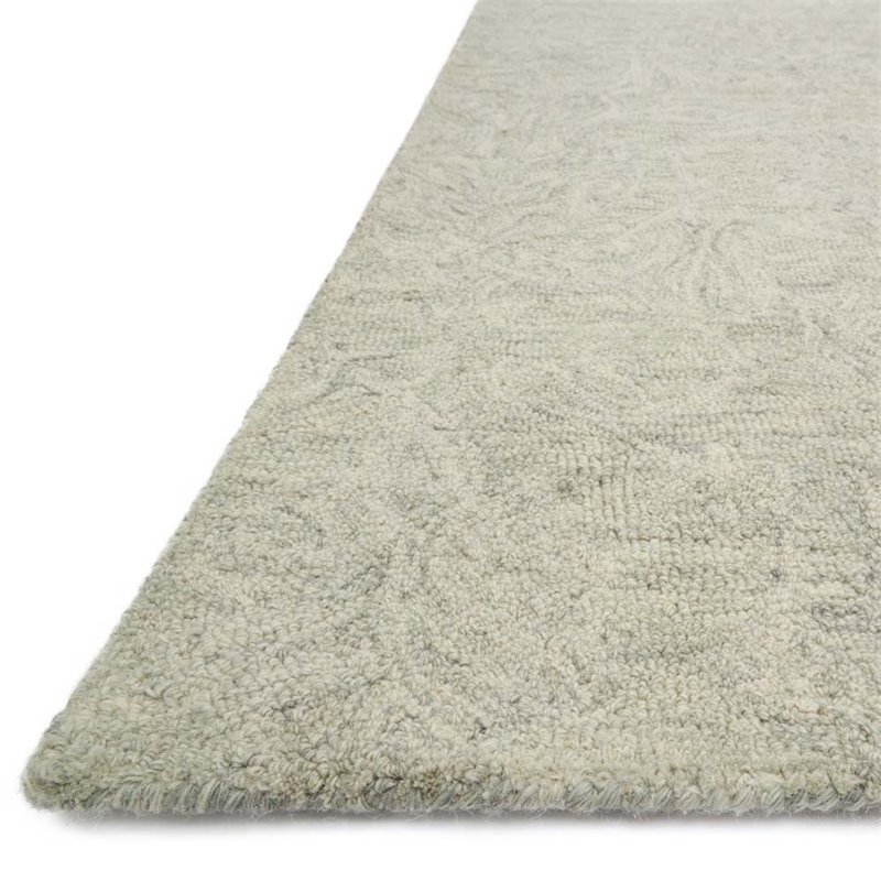 Loloi Lyle 5' x 7'6" Hand Hooked Wool Rug in Mist Walmart Canada