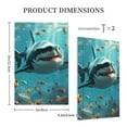 thumbnail image 3 of Balery Realistic Ocean Shark for Duplex Wall Plates Kit, Electrical Outlet Covers, Standard Size 1-Gang 5.0" x3.0", Electric Receptacle Plug Covers-Style V, 3 of 6