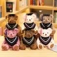 thumbnail image 5 of Graduation Gifts Bear Stuffed Animal Plush Toy with Tassel for Man Women Girls Boys Congratulatory Party，Light Brown,7inch, 5 of 5