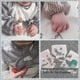 thumbnail image 4 of 3 Pack Long Sleeve Waterproof Bib Game Feeding/painting Apron Waterproof Bib, 4 of 5