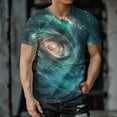 thumbnail image 2 of 3D Graphic Colorful T-Shirts Short Sleeve Crew Neck Print Tee for Men Women and Youngs Casual Tee Shirts Top Loose Top Pattern Print Tops, 2 of 6