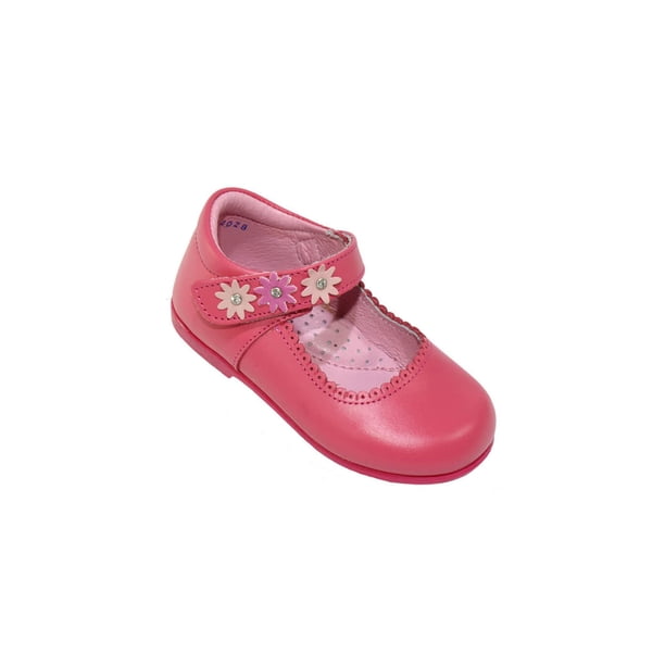 ZAPATOS CASUALES VESTIR NIÑA ROSA FIUSHA PIEL NAPA 91003 LEON 91003p