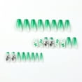 Baycosin Wearable Nails St. Patrick's Day Manicure Nails Wearable Nails