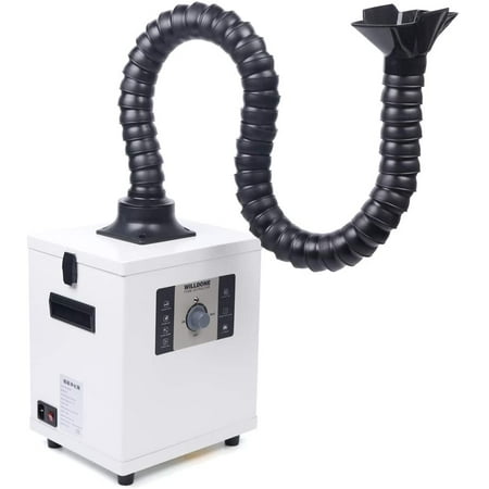 

TBVECHI Fume Extractor With Hose 3-Layer Filter Smoke & Air Purifier Singel-Head 360° Rotatable