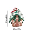 thumbnail image 3 of Meitianfacai Décorations de Noël Liquidation Résine de Noël Petite Maison Décoration de Noël Ornements de Noël Micro PVC Petite Maison Décoration de Noël, 3 of 6