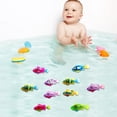 thumbnail image 4 of Juguete de pez robot que nada, pez robótico de natación activado por agua, juguetes electrónicos para peces para niños, paquete de 8 (color aleatorio), 4 of 5