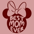 thumbnail image 2 of Womens Minnie Mouse Best Mom Ever Silhouette T Shirt, 2 of 3