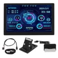 thumbnail image 2 of PC Temp Monitor,5in IPS USB Mini IPSUSB Mini Screen PC Temperature Display Screen Future-Proof Design, 2 of 9