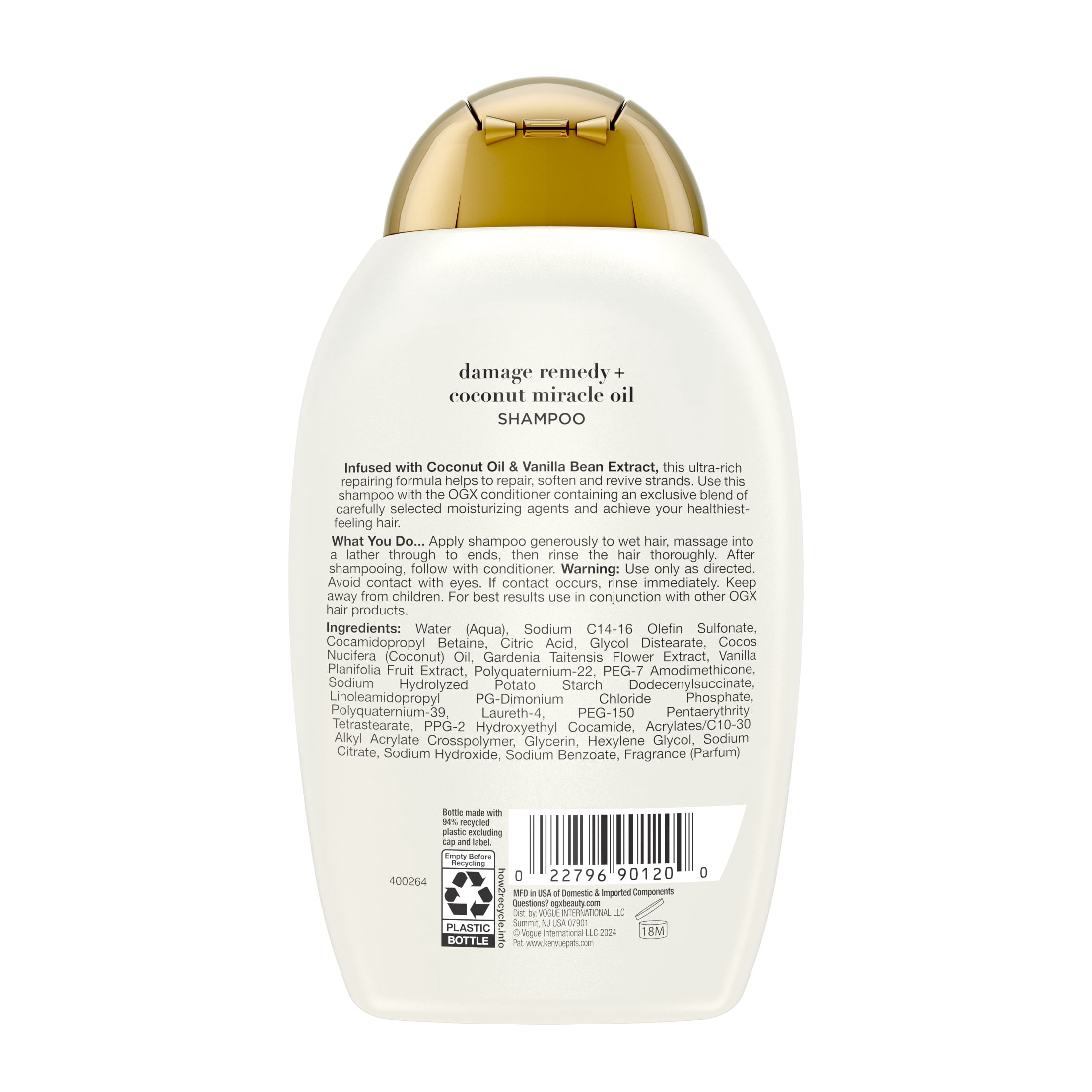 (4 pack) Extra Strength Damage Remedy + Coconut Oil Shampoo