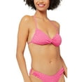 thumbnail image 2 of L Space Womens Twister Gingham Halter Bikini Swim Top, 2 of 3