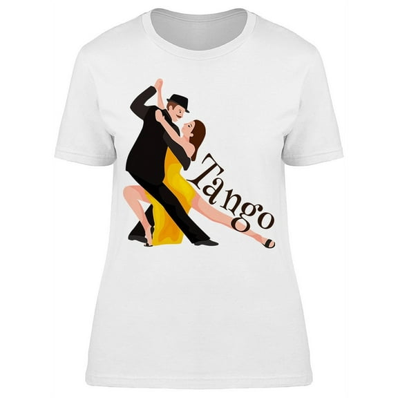 Dance Couple Tango T-Shirt Women -Image by Shutterstock, Female Small
