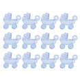 thumbnail image 1 of Paquete colgantes de de abalorios de de peluche de acrílico Cochecito Azul Zulema Encantos de oso de acrílico, 1 of 8