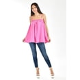 thumbnail image 1 of Blusa fresca sin manga Roman Fashion /Juvenil, 2970 (Rosa) rosa M, 1 of 6