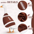 thumbnail image 3 of Disfraz de fútbol Silicherry para decoración exterior de ganso de césped de 23 pulgadas, 3 of 6