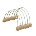 thumbnail image 4 of S SERENABLE 6x Croquet Game Wickets Portable with Wooden Base for Families Backyard Game, 4 of 9
