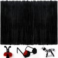 thumbnail image 1 of Iooleem 200 limpiadores de tuberías negros con tallos de chenilla, limpiadores de tuberías para manualidades, limpiadores de tuberías, manualidades, suministros de arte y manualidades., 1 of 5