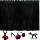 thumbnail image 1 of Iooleem 200 limpiadores de tuberías negros con tallos de chenilla, limpiadores de tuberías para manualidades, limpiadores de tuberías, manualidades, suministros de arte y manualidades., 1 of 5