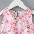 thumbnail image 4 of JoyHoop 2025 Spring Summer New Baby Girls Vest Dress Kids Sleeveless Korean Print Dress Sweet Girl Cotton Linen Princess Dress 6m-7y, 4 of 4