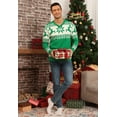 thumbnail image 5 of HAOMEILI Mens V Neck Dress Sweater Long Sleeve Slim Fit Fashion Pullover Sweater, 5 of 6