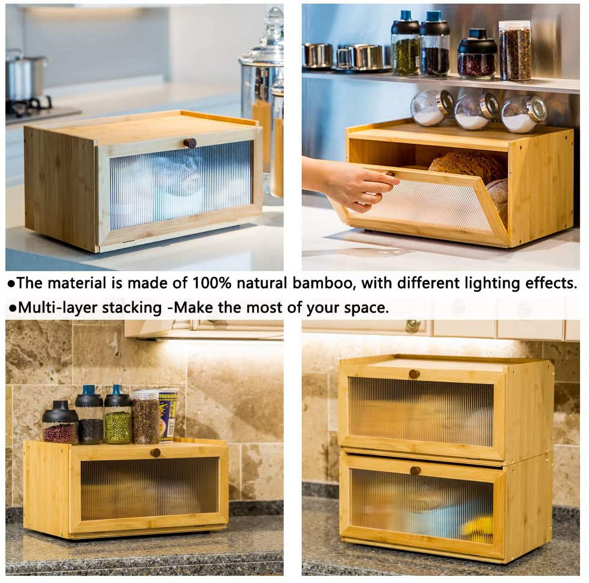 Bamboo Bread Box - Thumbnail 2