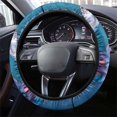thumbnail image 2 of Turtle Love Couple Steering Wheel Cover - Sweet Hibiscus and Kakau, 2 of 2