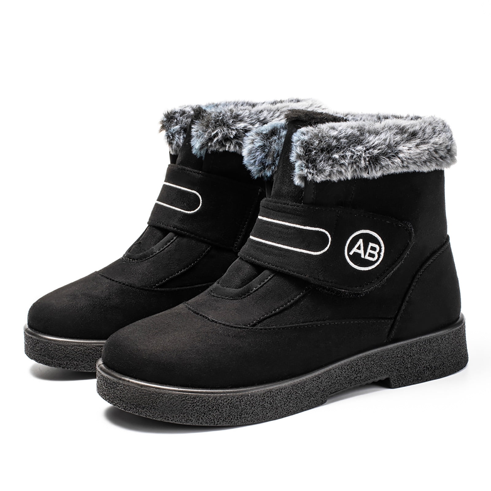 Bottines De Neige – Bottines D’hivers Confortables Et Doublées En
