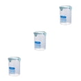 thumbnail image 2 of braveheart Boîte de Rangement Alimentaire PP Portable Transparente de Remplacement pour Réfrigérateur Restaurant 1000 ml Ensemble de 3, 2 of 6